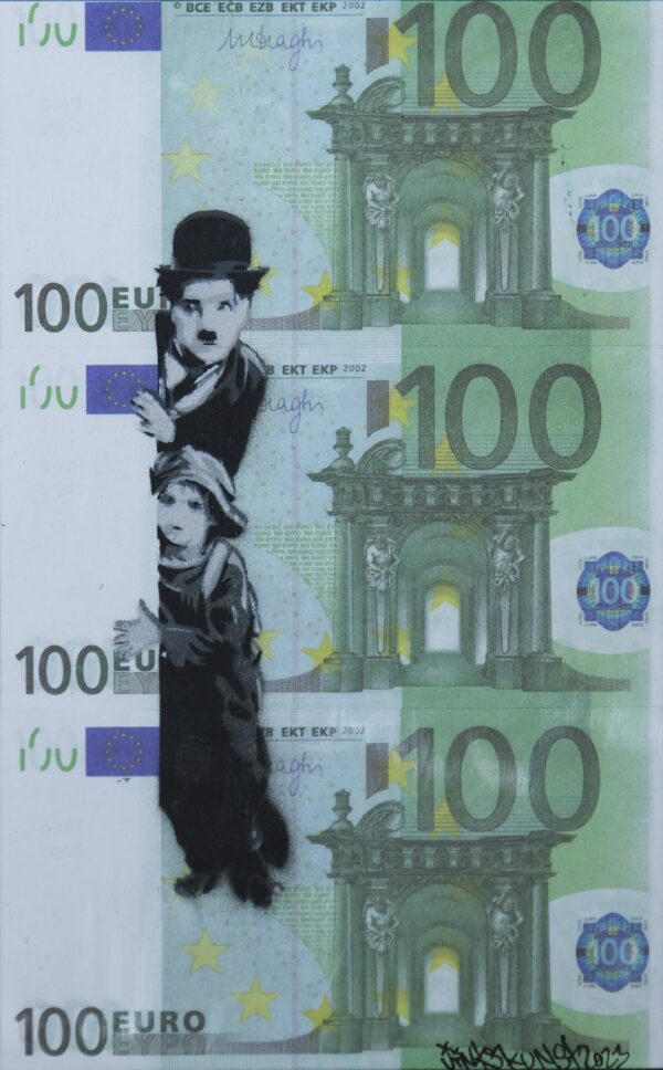 Stencil “The Kid” di Jinks Kunst