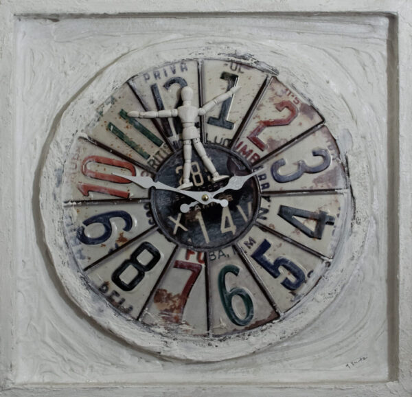 Dipinto “Ho cercato di Fermare il tempo” di Gabriella Frustaci