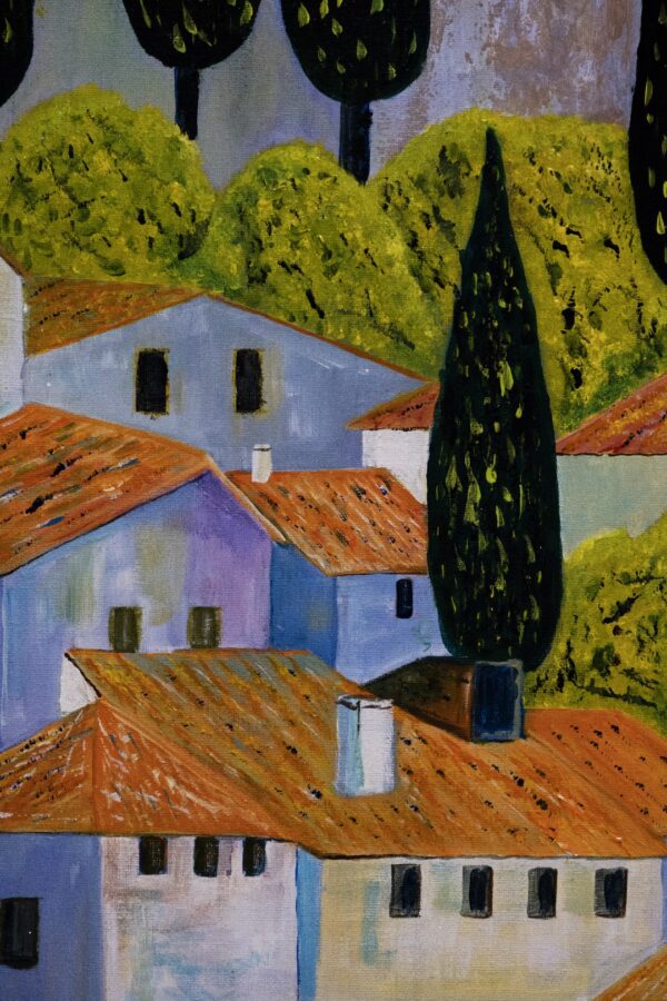 Dipinto “Malcesine 1913” di Giuseppe Iaria - immagine 4