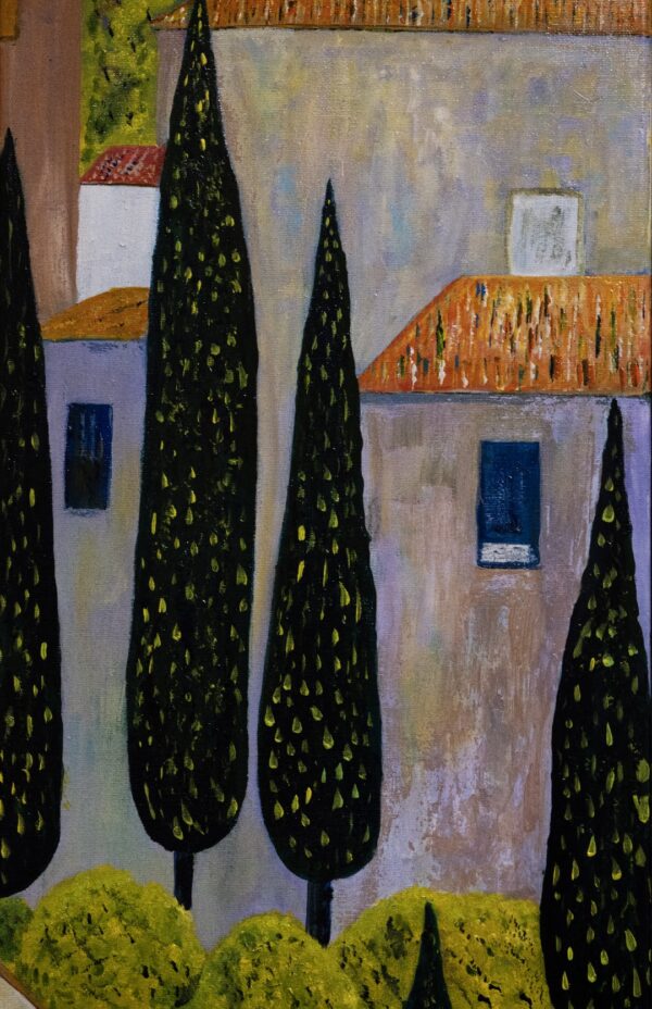 Dipinto “Malcesine 1913” di Giuseppe Iaria - immagine 5