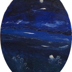 Dipinto “Notturno” di Gabriella Frustaci