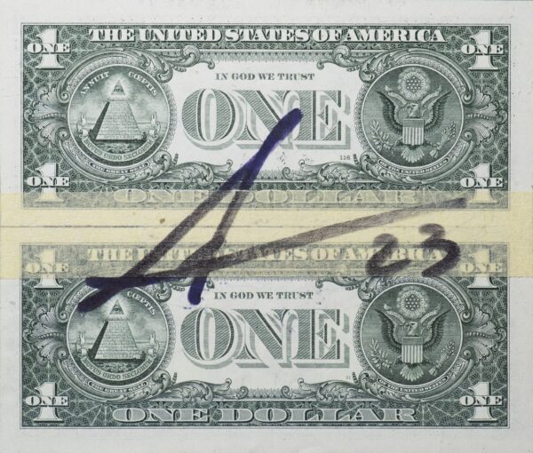 Dollar Art “Two Dollars”  di Antonello Arena - immagine 2