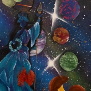Dipinto "Ai Caduti" di Silvana Marrapodi
