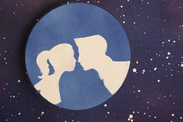 Dipinto "Bacio di Luna" di Silvana Marrapodi - immagine 6