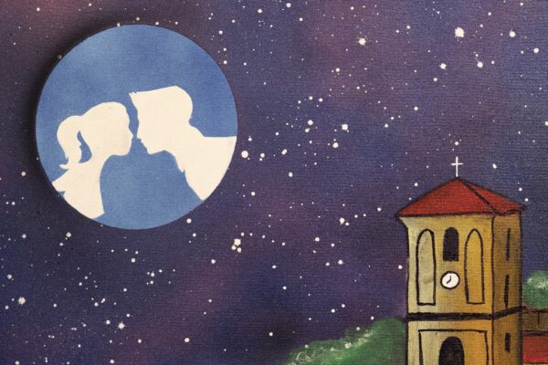 Dipinto "Bacio di Luna" di Silvana Marrapodi - immagine 5