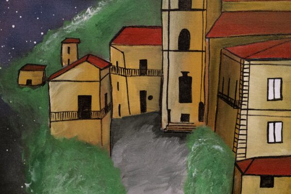 Dipinto "Bacio di Luna" di Silvana Marrapodi - immagine 3
