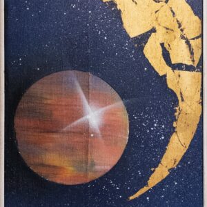 Dipinto "La Palma" di Silvana Marrapodi