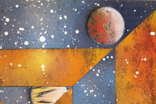 Dipinto "Motore Immobile 2" di Silvana Marrapodi - immagine 4