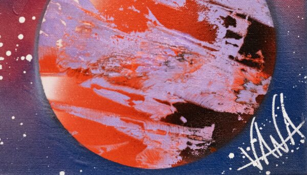 Dipinto "Viaggio Galattico" di Silvana Marrapodi - immagine 4