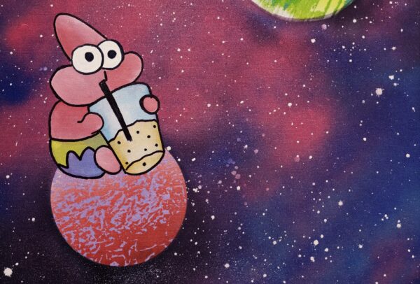Dipinto "Embè - Patrick Stella" di Silvana Marrapodi - immagine 3