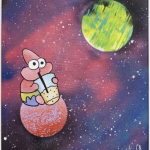 Dipinto "Embè - Patrick Stella" di Silvana Marrapodi